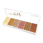 Paleta de Iluminadores Color Me com 6 Cores Vivai - 21g