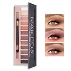 Paleta de sombras BKPPLZP Matte 12 Colors Naked Makeup