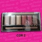 Paleta de sombras brilho intenso gala season pink 21