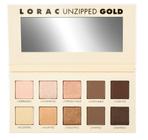 Paleta de sombras LORAC Unzipped Matte & Glitter Gold