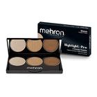 Paleta Mehron Makeup Highlight-Pro (quente)