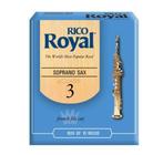 Palheta De Sax Soprano Rico Royal Nº 3