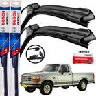 Palheta Dianteira Par Limpador de Parabrisa Para Brisa Original Bosch Ford F-1000 1992 1993 1994 1995 1996 1997 1998