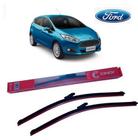 Palheta limpador de para-brisa new fiesta hatch sedam 26" 15" par