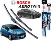 Palheta Limpador De Parabrisa Originial Bosch Aero Twin New Fiesta SE Palheta Limpador Par 2014 2015 2016 2017 Hatch e Sedan