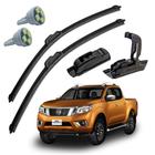 Palheta Limpador Parabrisa Nissan Frontier 2017 Em Diante + Pingo T10 - Tiger Auto