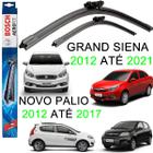 Palheta Limpador Parabrisa Original Bosch Grand Siena E Novo Palio 2012 2013 2014 2015 2016 2017 2018 2019 2020 2021