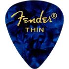Palheta Premium Celuloide Blue Moto Thin 351 - Fender