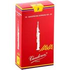Palheta Sax Soprano Vandoren Red 2 Java Cut 7806