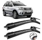 Palhetas Silicone Limpador Parabrisa Ecosport 2005 Até 2012 - TechOne / Tiger Auto