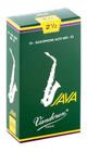 Palhetas Vandoren Java - Sax Alto N 2 - (caixa Com 10)