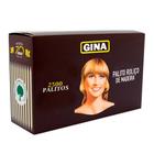 Palito De Dente Gina Caixa Com 100 Unid Kit 25