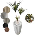 Palmeira Yucca 3 Ramos Planta Artificial Grande Vaso Decoração