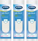 Palmilhas Dr. Scholl's Air-Pillo, amortecimento com espuma viscoelástica, 3 pares