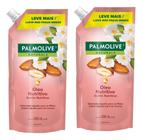 Palmolive refil sabonete líquido naturals óleo nutritivo são 2 unidades de 500 ml cada.