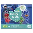 Pampers Easy Ups Training Pants Boys and Girls, 2T-3T (Tamanho 4), 74 Count, Super Pack, Packaging & Prints Podem Variar