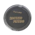 Pancake Profissional Maquiage Artística Preto Festa Fantasia - Rostinho Pintado