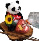 Panda Amor Eterno Dia das Mães Chocolate Para Presente