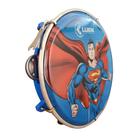 Pandeiro 08 abs junior plat inx pele superman garra fixa