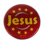 Pandeiro 10 Pele Holografica Jesus Cores