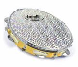 Pandeiro Amarelo 10" Pele Holografica Torelli - TP308AM Abs