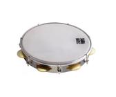 Pandeiro phx 10 mad. pvc titanium 7 af.c/ pele leitosa