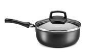 Panela Antiaderente com Tampa de Vidro 16cm