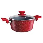 Panela Antiaderente Indução ColorStone 24cm 4,8L Volcano Euro