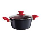 Panela Caçarola Antiaderente Indução Titânio 24 Cm Euro Home