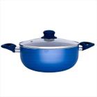 Panela Caçarola Blue 22cm Antiaderente Ceramica Com Tampa