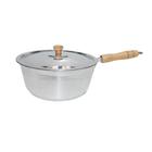 Panela de Aluminio Fundido com Cabo de Madeira 16 cm TL