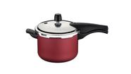 Panela De Pressão Antiaderente Starflon 24Cm 6 Lt Vermelho - Tramontina