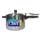 Panela de pressao bom chef 4,5l polida