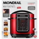 Panela de Pressão Elétrica Mondial 5L Digital Master Cooker Red PE-39