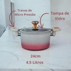 Panela de pressão em miniatura de 4,5L para uso doméstico - PANELA 4,5LITROS