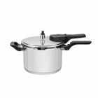 Panela de Pressão Tramontina Brava Aço Inox Fundo Triplo Indução 20 cm 4,5 L