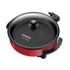 Panela Electrica Redonda Mondial Multicook PE-28 220V - 3L Vermelho