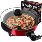 Panela Elétrica Cadence Multifuncional Rouge Chapa 30cm Antiaderente PAN610 127V