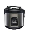 Panela Elétrica de Arroz Agratto 6 Xícaras Preto e Inox 400W