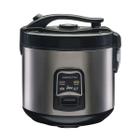 Panela Elétrica de Arroz e Legumes 6 Xícaras Antiaderente 400W Arrozeira Inox Agratto Pai6x