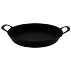 Panela Paellera 38cm Tramontina Profissional 5,1L Frigideira Tacho de Paella Ferro Preto