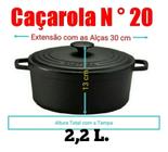 Panela Para Pão Caçarola redonda 2.3 L -(A Pronta Entrega ) -Resistente- Fogão E Forno Santana