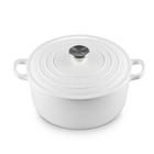 Panela Redonda 24 cm Branco Cotton Le Creuset