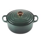 Panela Redonda Signature 20 cm Verde Artichaut Le Creuset