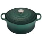 Panela Redonda Signature 26 cm Verde Artichaut Le Creuset