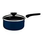 Panela Tramontina Tunis em Alumínio Cerâmica Azul Mediterrâneo 16 cm 1,35 L