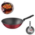 Panela Wok 28cm 3,6l Loreto Alumínio Antiaderente Tramontina