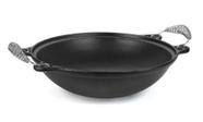 Panela Wok 6 Litros S/tampa Ferro Fundido Panela Mineira