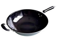 Panela Wok Antiaderente Fratelli Inox Profissional Preta 34cm