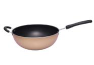 Panela Wok Antiaderente Grande Profissional 32Cm Docesar